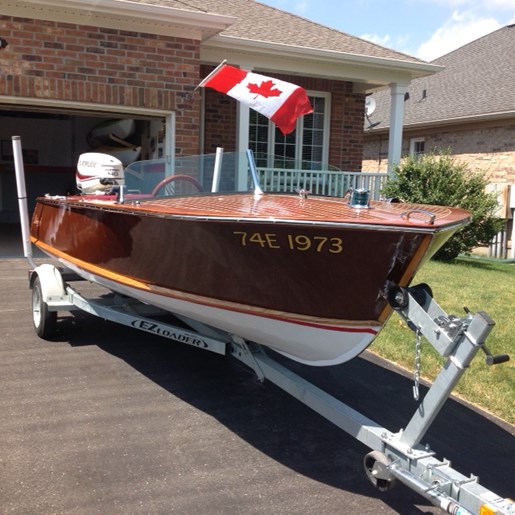 Peterborough Mahogany Runabout 1959 New Boat for Sale in Kemptville