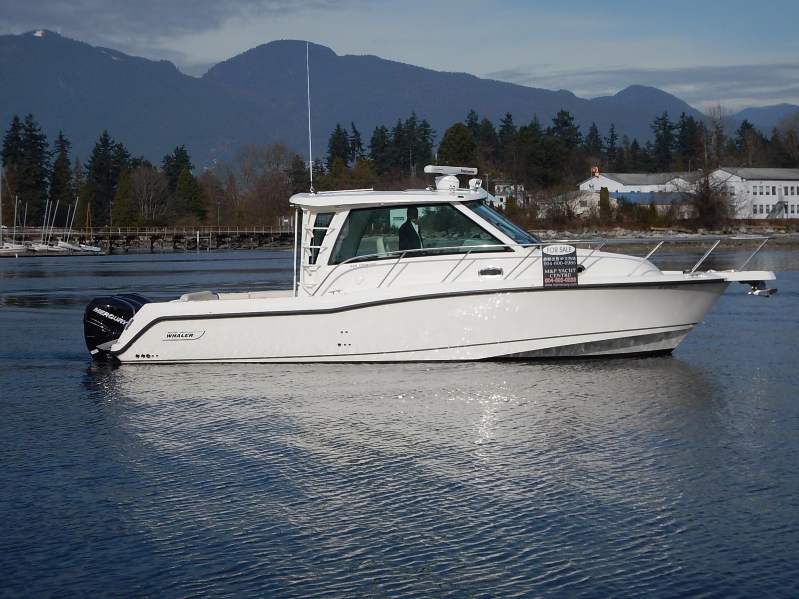 Boston Whaler 345 Conquest Pilothouse 2015 New Boat for Sale in Vancouver, British Columbia