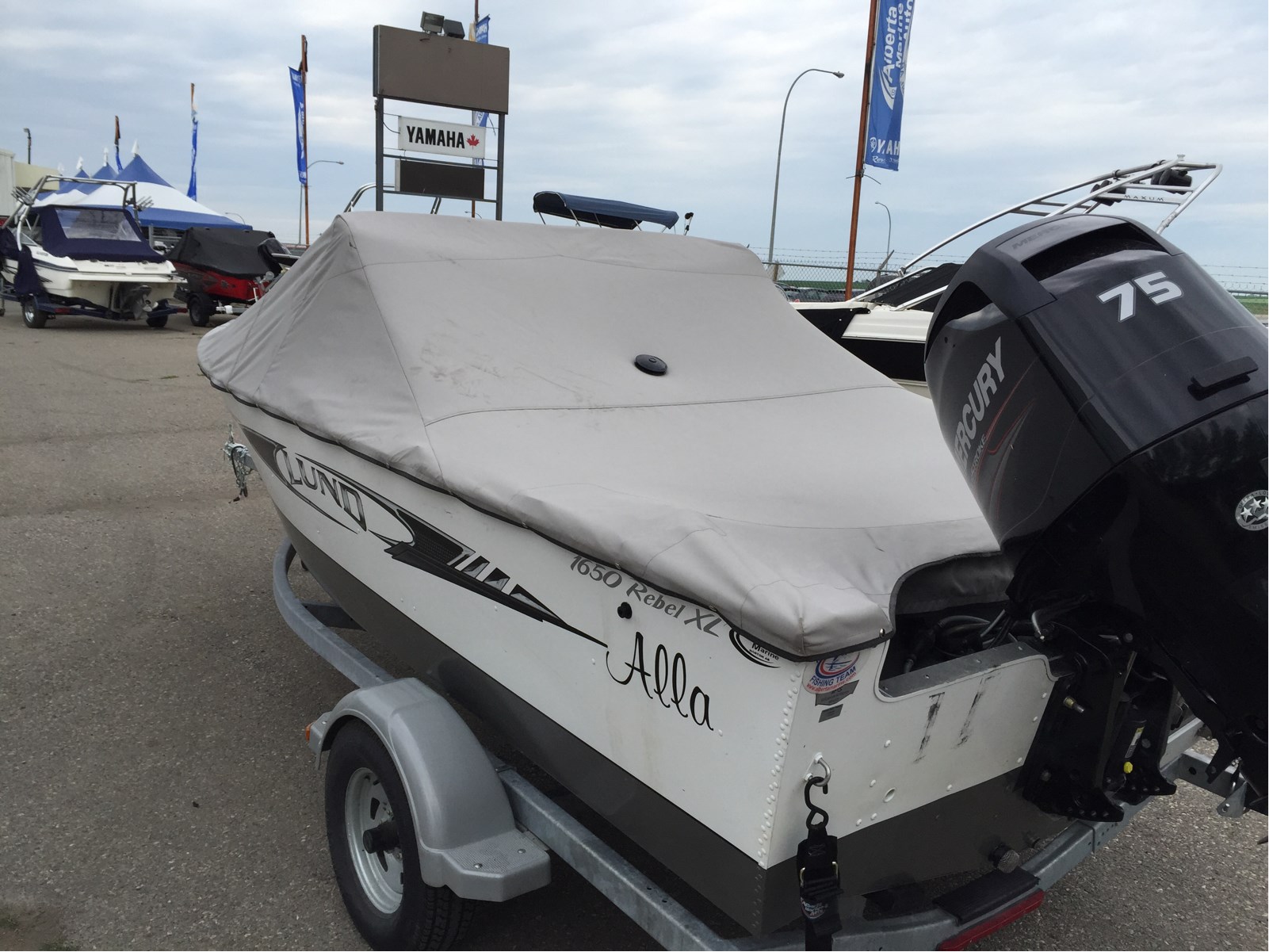 Lund 1650 Rebel XL Sport 2013 Used Boat for Sale in Nanton, Alberta