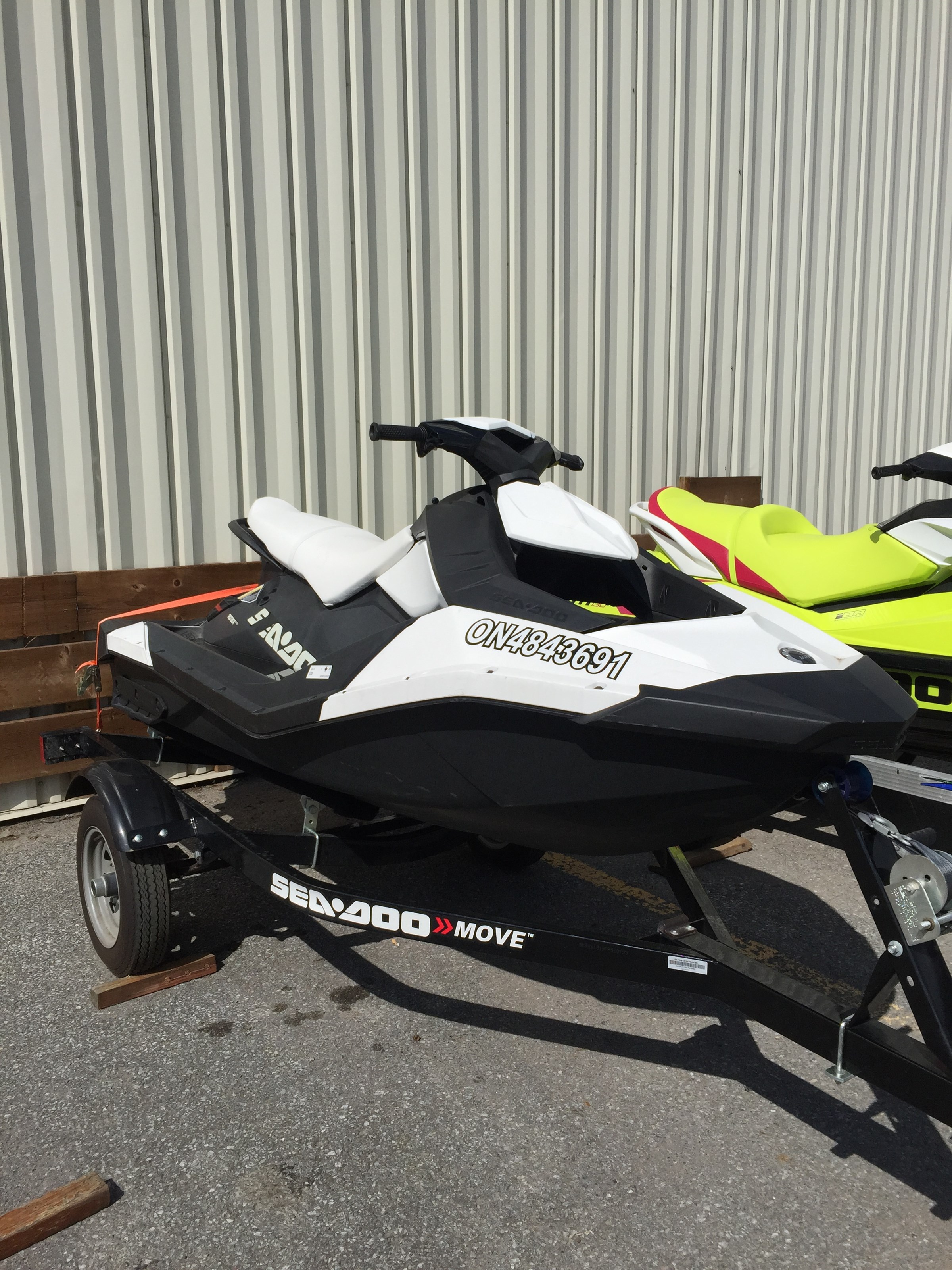 SeaDoo Spark 3UP 900 HO ACE IBR 2015 Used Boat for Sale in Ottawa