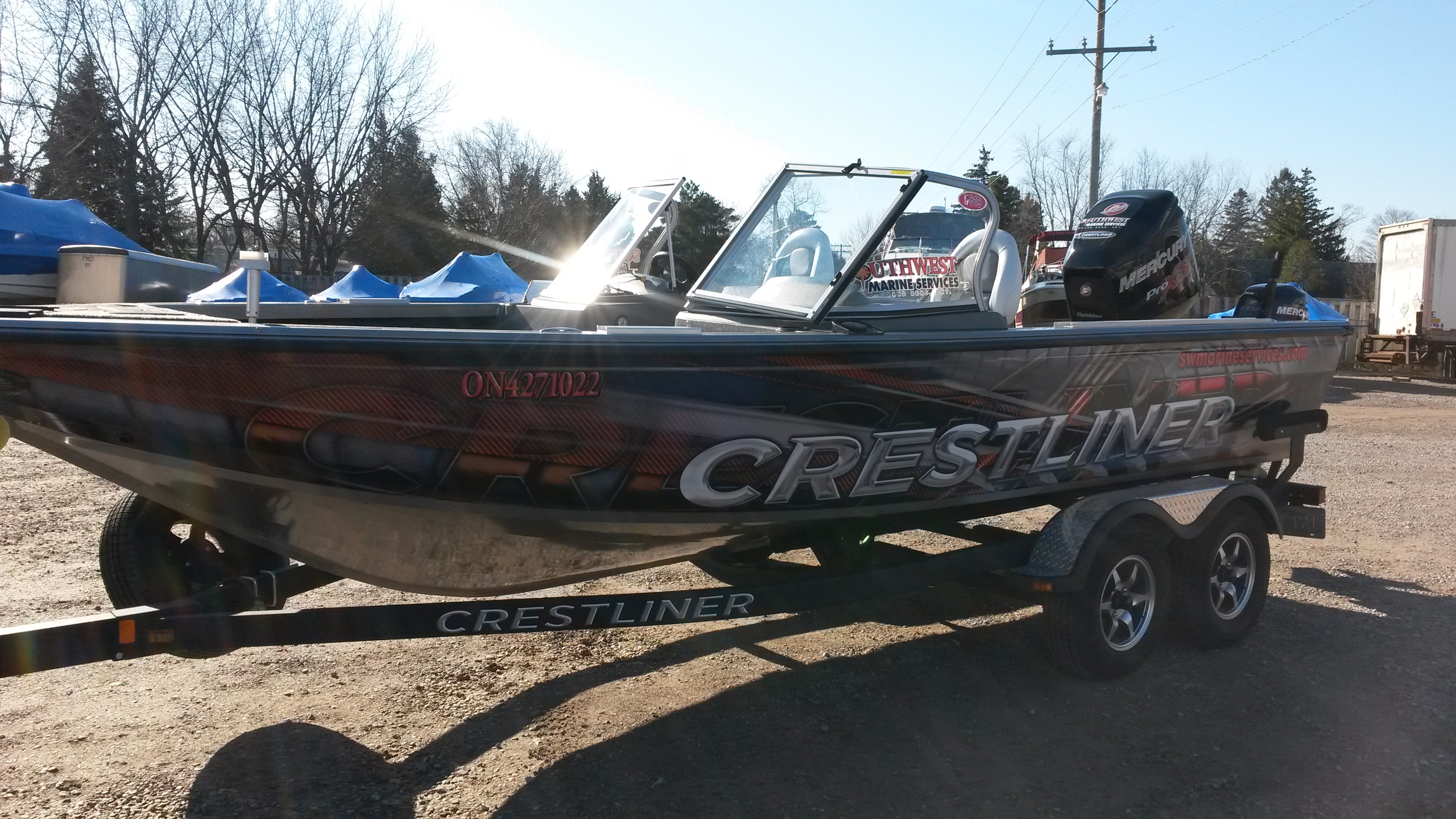 Crestliner Raptor 2050 2014 Used Boat for Sale in Grand Bend, Ontario