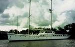 CUSTOM Ortholan Argentina Classic Motorsailer Ketch Boat for Sale