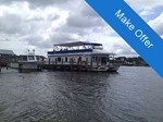 New Orleans Custom Houseboat Boat for Sale