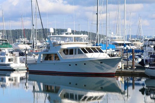 offshore 58 pilothouse 2004 occasion bateau à vendre au vancouver
