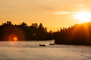 Best of Boating Ontario Kenora Sunset and Silhouette