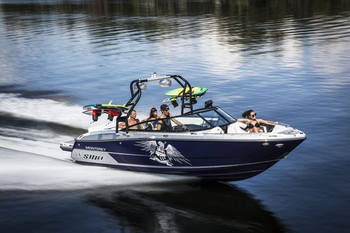 Monterey 238SS Surf Running