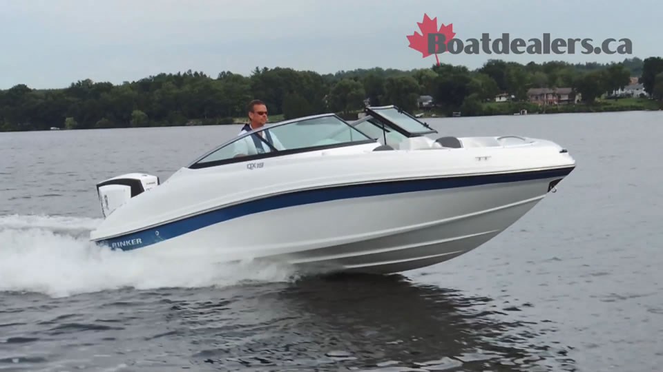2017 Rinker QX19 Bowrider Boat Review BoatDealers.ca