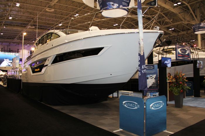 cruisers yachts 46 cantius bow