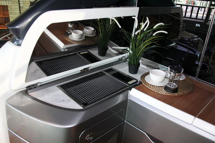 princess v60 yacht cook