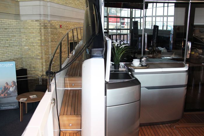 princess v60 yacht side