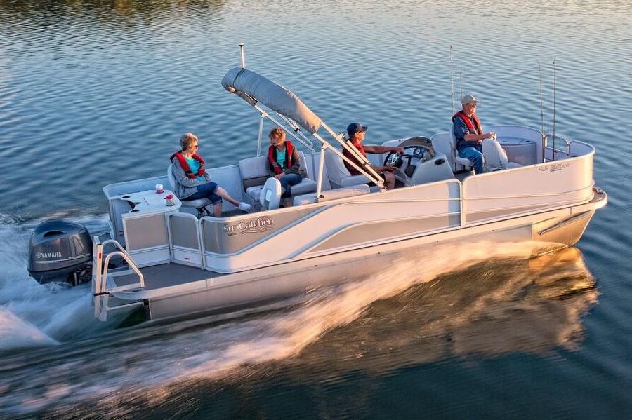 2019 SunCatcher V22 CC Pontoon Boat Review BoatDealers.ca