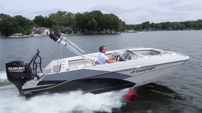 2020 Starcraft Svx 211 Ob Deck Boat Boat Review Boatdealers Ca