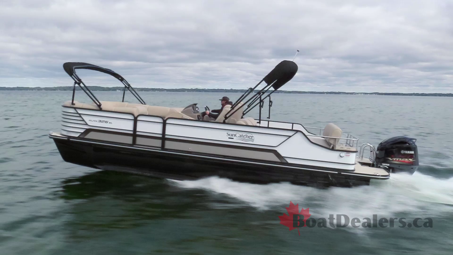 2020 SunCatcher Elite 326 SL Pontoon Boat Review BoatDealers.ca