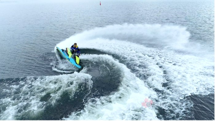Yamaha jetblaster running