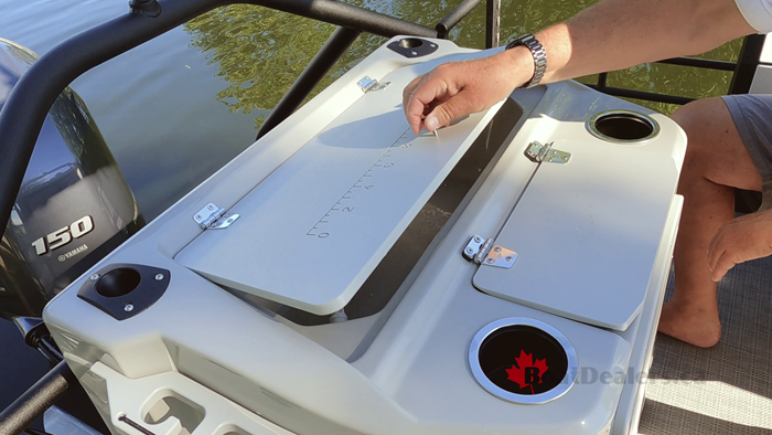 Sylvan L3 party fish rear livewell