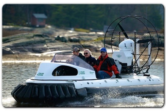 2013 Air Rider Hovercraft Utility Boat Review - BoatDealers.ca