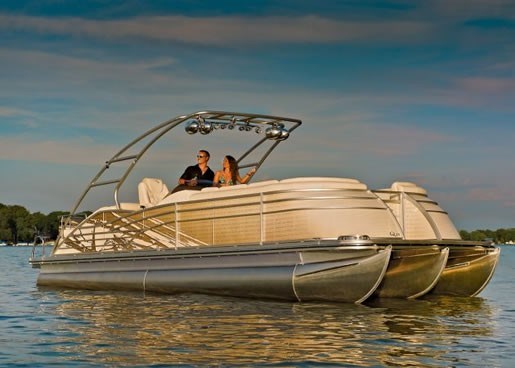 2012 Bennington 2575 Qcw I O Pontoon Boat Review
