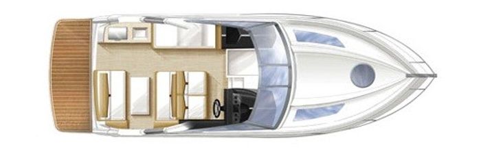 FourWinns v275 floorplan