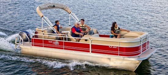 2013 G3 Boats SunCatcher V322C Pontoon Boat Review - BoatDealers.ca