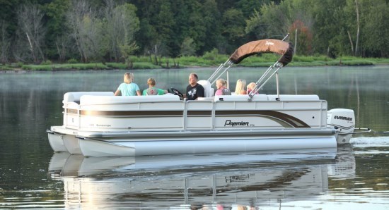 2013 Premier Pontoons Sunsation 220 Pontoon Boat Review Boatdealers Ca