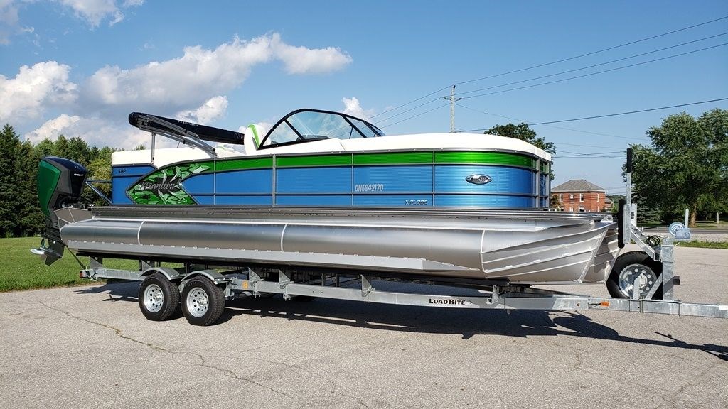 2019 Manitou XPlode 25 RFW Dual Engine Boat for Sale 2019 Pontoon