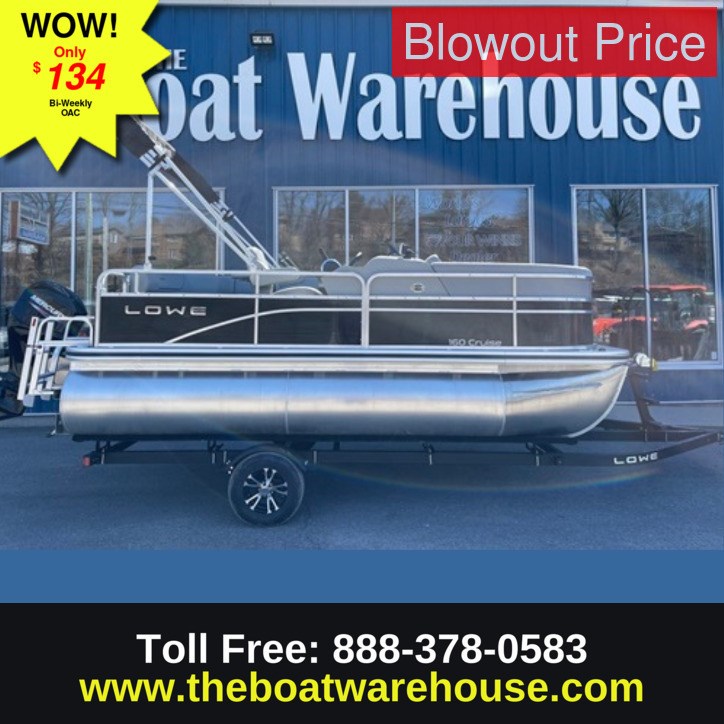 2024 Lowe ULTRA 160 CRUISE Boat for Sale 2024 Pontoon & Deck Boat in Kingston ON 7272183707