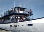 1918 120' x 26' 200 Passenger Steel Boat AGCO licensed as a dockside venue