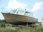 1975 Steel Work Boat Hull Ref W2047