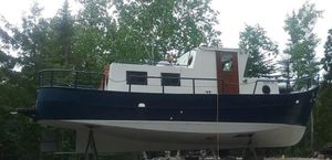 1989 32′ X 10’4 Steel Pleasure Trawler 1989