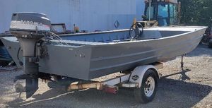 Landau Flat Bottom Aluminum Workboat - PRICE REDUCED! 1996