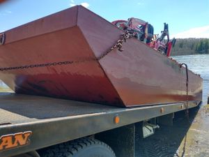 20' x 8' x 30" Steel Work Barge 2022