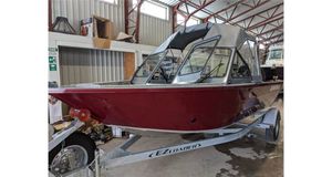 2025 KingFisher Falcon 2025 Sport Fish Red Yamaha VF150 Four Strok