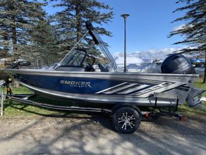 Smoker Craft Pro Angler 172 XL Silver/Blue Yamaha F90 2024