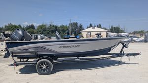2026 Starcraft Delta 188 Tiller in Blue / Yamaha F90