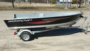 2024 Smoker Craft Voyageur 14 Split Seat Boat Only