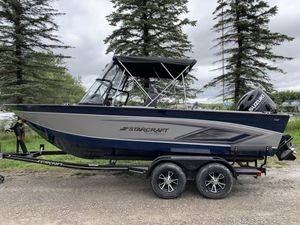 2026 Starcraft Starcraft Fishmaster 196 Blue Suzuki DF200 Kicker 