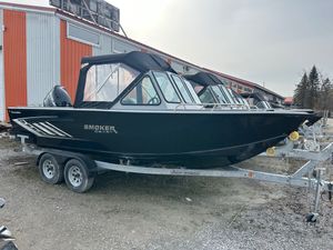 2026 Smoker Craft Phantom 20 X2 Black Suzuki DF175