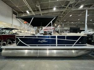 2026 SunChaser Geneva Cruise 20 LR DH PTS Tritoon Blue Suzuki DF1