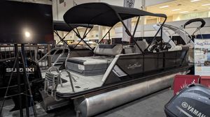 2026 SunChaser Geneva 21 Sport SB DH Tritoon Black Suzuki DF150