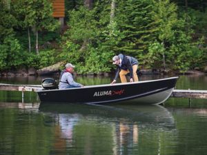 2024 Alumacraft V-14 Tiller
