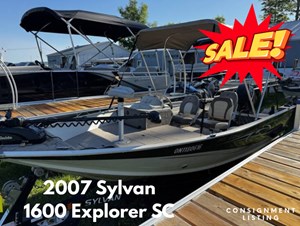 2007 Sylvan 1600 Explorer SC