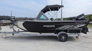 2026 Smoker Craft Pro Sportsman 1872 DC Black Suzuki DF115