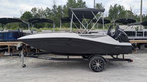 2025 Starcraft SV 16 Side Console Deck Boat Black Suzuki DF75 Fou