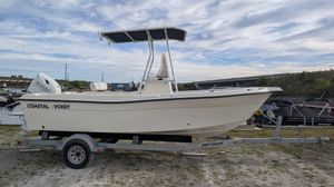 2024 Coastal Vokey 198 CC Centre Console Suzuki DF140 White