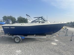 2024 Coastal Vokey 198 WT Walk Through Bowrider For Sale with a Yamah