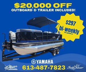 2023 Sunchaser Geneva Sport 23 Fishing Pontoon All-In Pricing!