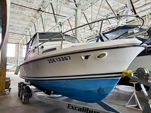 1987 Limestone 24 Express Cruiser with Trailer