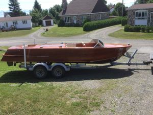 2008 Glen-L 23 Tahoe Mahogany Runabout