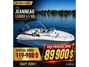 Jeanneau LEADER 6.5 WA 2022