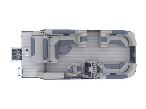 2024 Legend E-Series 23 Dual Lounge Triple Tubes Black